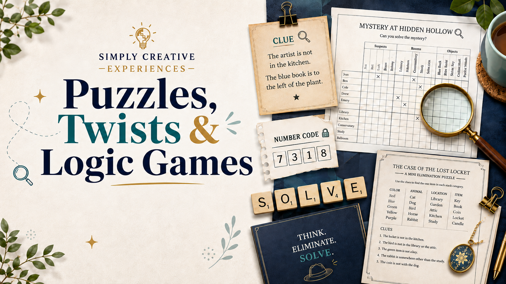Puzzles, Twists & Logic Games